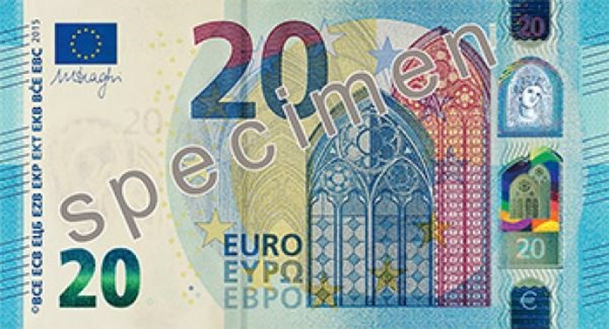 Alerta por la aparición de billetes falsos de 20 euros