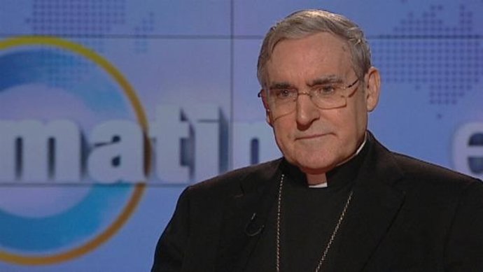 El cardenal arzobispo de Barcelona, Lluís Martínez Sistach
