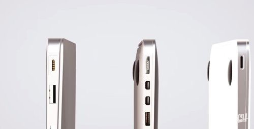 Vídeo de humor puerto USB-C