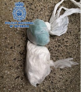 Droga incautada por la Policía Nacional