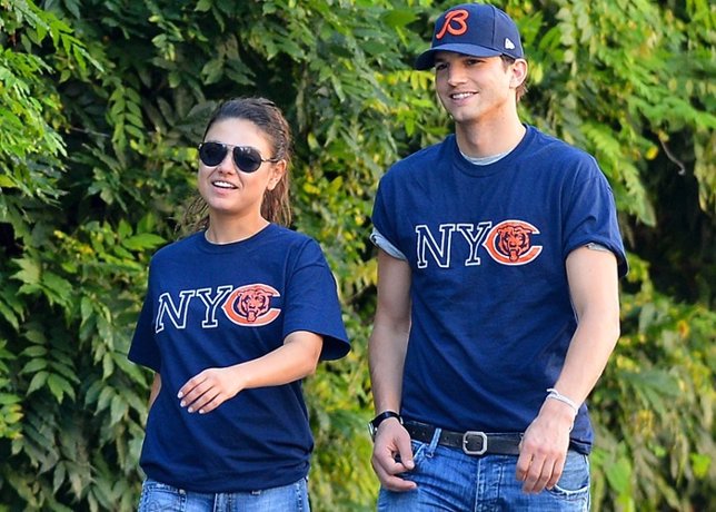 Ahton Kutcher y Mila Kunis paseando por las calles de Nueva York84473, NEW YORK,