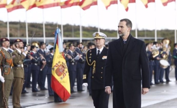 El Rey Felipe VI llega a Francia