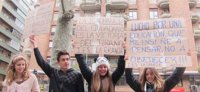 Estudiantes cifra en 90% el seguimiento de la huelga