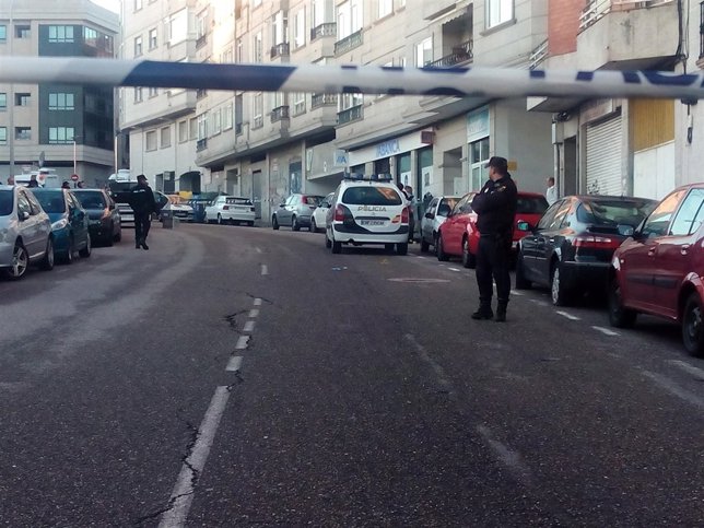 Atraco en una sucursal bancaria de Vigo.