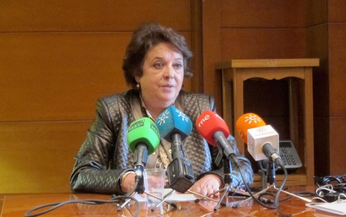 La presidenta del Puerto de Sevilla, Carmen Castreño