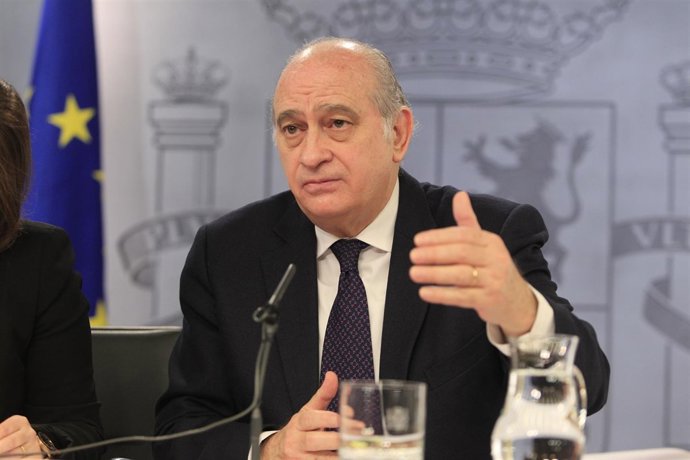 Jorge Fernandez Díaz tras el Consejo de Ministros