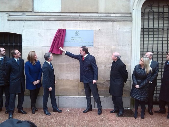 Rajoy y Urkullu en Vitoria