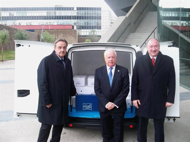 Virgilio Taberner, Manuel Marqueta y Jesús Samper