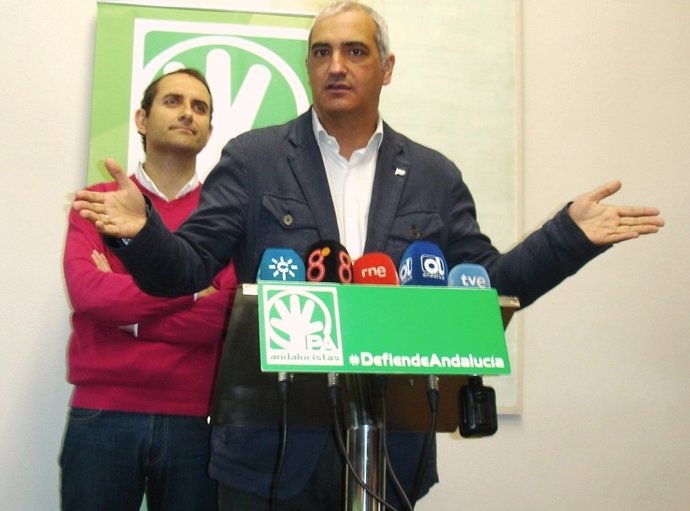 Ruiz en rueda de prensa este martes en Cádiz