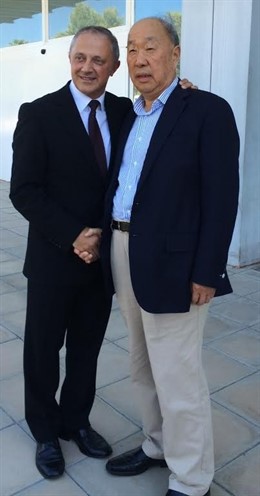 Josep Lagares (Metalquimia) y Wan Long (WHGroup)