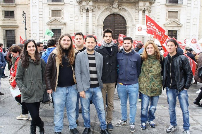 Huelga de estudiantes contra la reforma del '3+2'