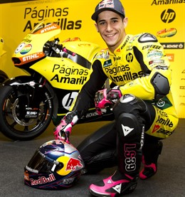 El piloto español de Moto2 Luis Salom
