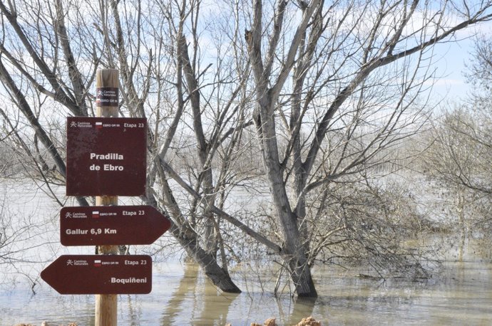 Crecida del Ebro