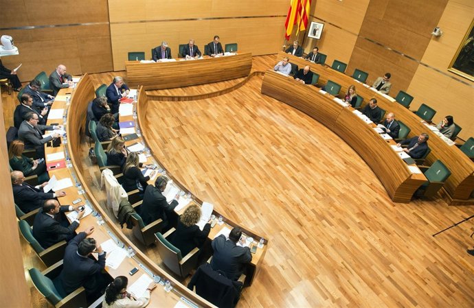 Pleno de la Diputación de Valencia