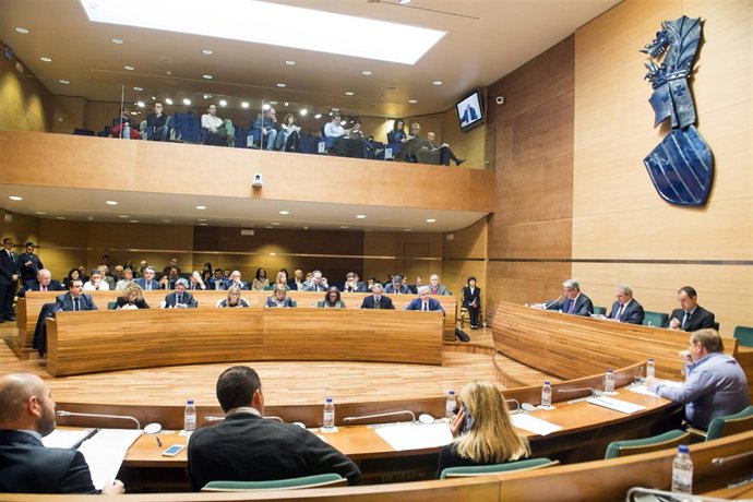 Pleno de la Diputación de Valencia