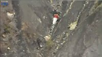 Vídeo France TV:  Imágenes del lugar del accidente aéreo del vuelo 4U9525 en Francia