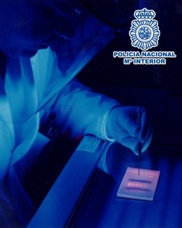 Prueba de ADN de la Policía Científica