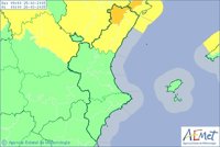 Las lluvias dejan paso al fuerte viento en Castellón