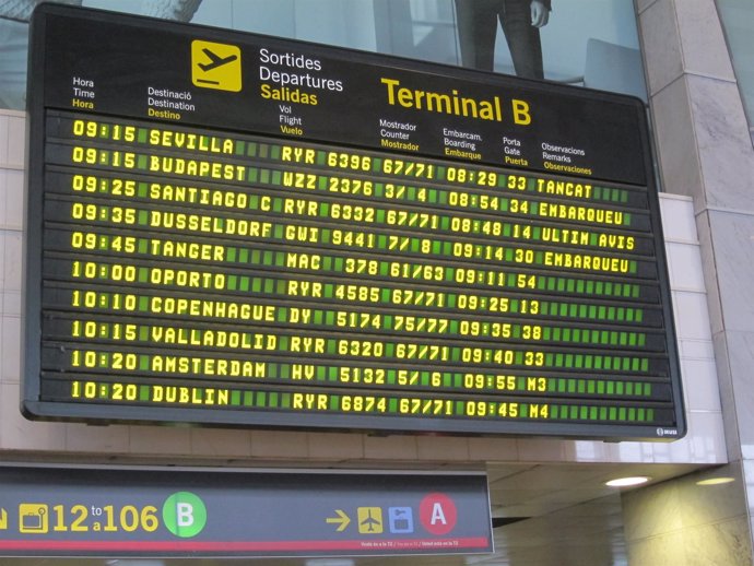 Vuelo de Germanwings hacia Düsseldorf el día después del accidente