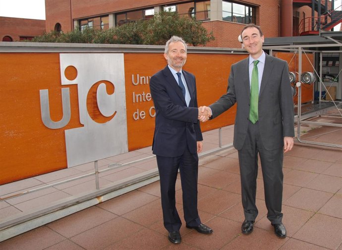 Jaume Armengou (UIC) y Enrique Serrano (MB) 
