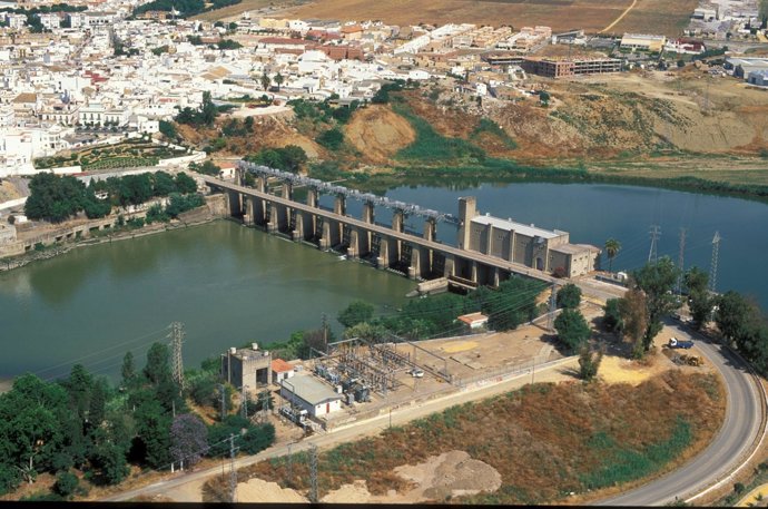 Central hidráulica de Endesa en Sevilla.