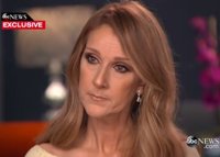 Céline Dion emocionada: "Mi marido no puede comer, yo tengo que alimentarle"