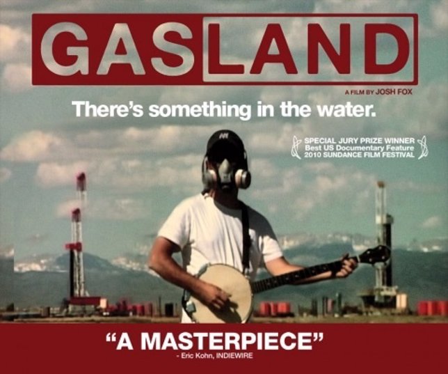 Cartel del documental 'Gasland'