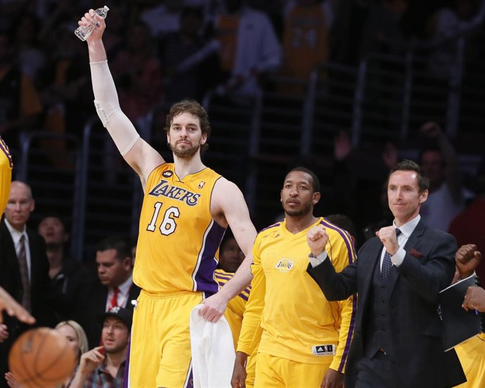 Pau Gasol y Steve Nash