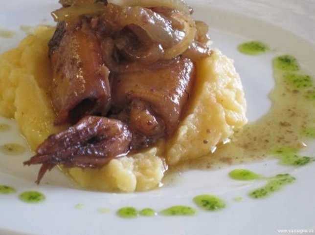 Receta de calamares con permentier