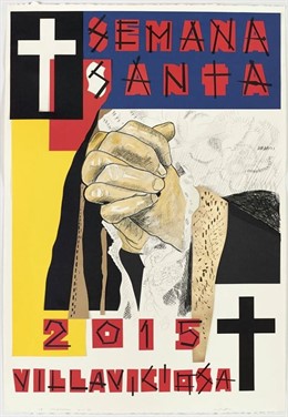 Cartel de la Semana Santa de Villaviciosa en 2015. 