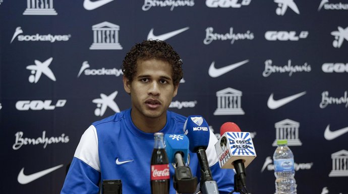 Roberto Chen, jugador del Málaga CF