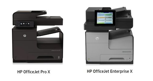 Impresoras HP Officejet Pro X y HP Officejet Enterprise