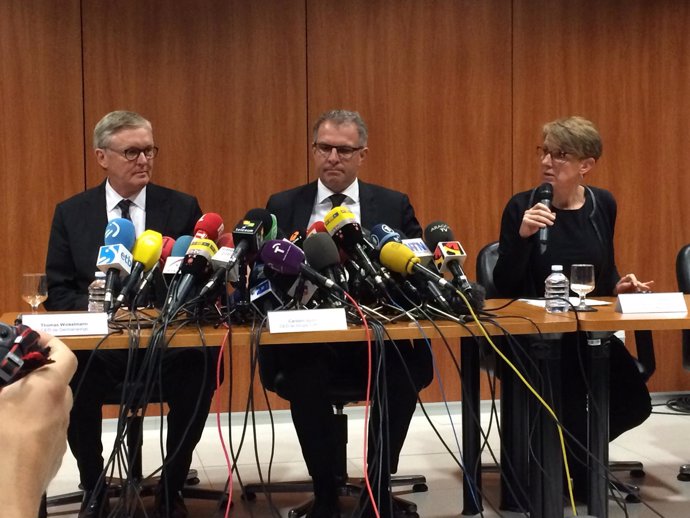 Rueda de prensa Germanwings sobre el accidente del vuelo Barcelona-Düsseldorf