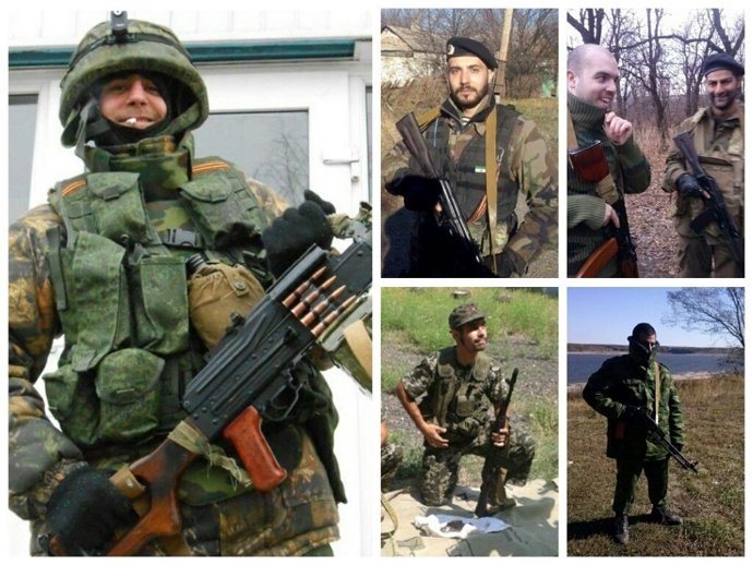 Españoles prorrusos detenidos por sus acciones en Ucrania