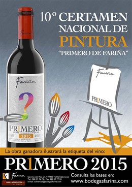 Cartel del X Certamen Nacional de Pintura de Fariña