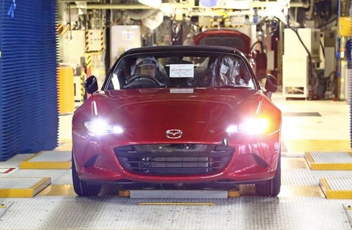 Producción del nuevo Mazda MX-5 en Hiroshima (Japón)