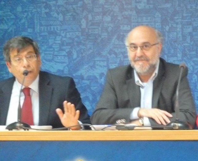 Javier Nicolás y Rafael Perezagua, Ayuntamiento de Toledo