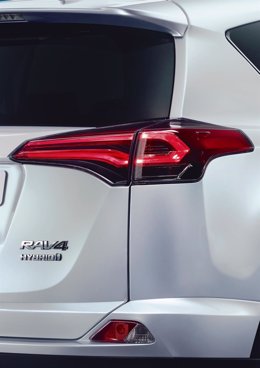 Detalle del Toyota RAV4 híbrido