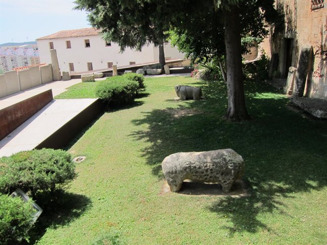 Patio del Museo de Cáceres
