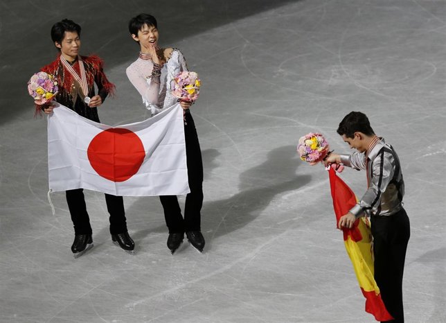 Javier Fernández, bronce en el Mundial de patinaje