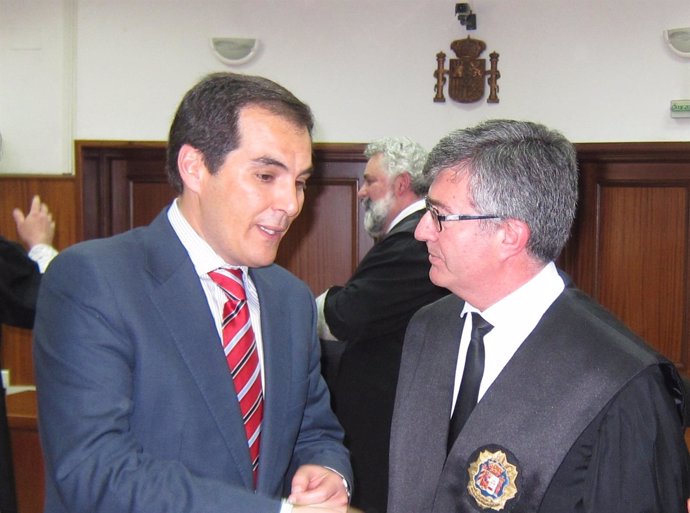 José Antonio Nieto con Juan Calvo-Rubio