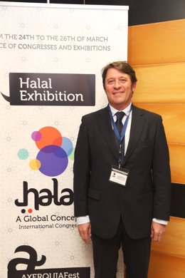 El ingeniero Alfonso Molleja en el Congreso Halal