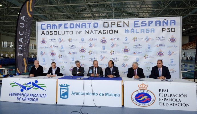 Campeonato Open España Natación 28 al 31 de marzo Málaga De la Torre