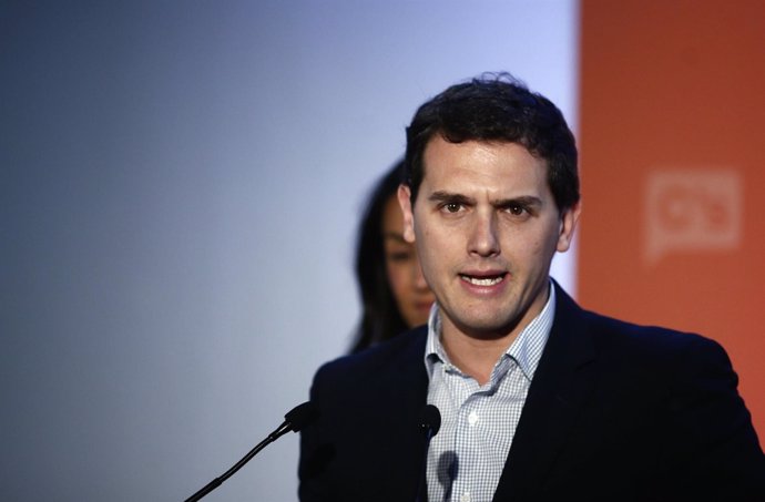 Albert Rivera, presidente de Ciudadanos