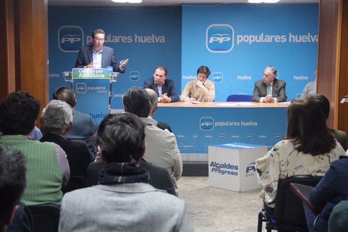 Junta directiva del PP de Huelva. 