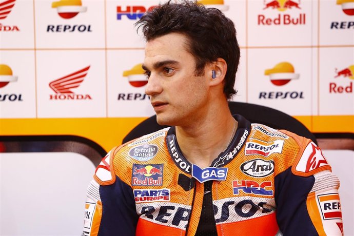El piloto español de MotoGP Dani Pedrosa (Repsol Honda)