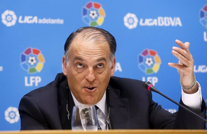 Javier Tebas, presidente de la LFP