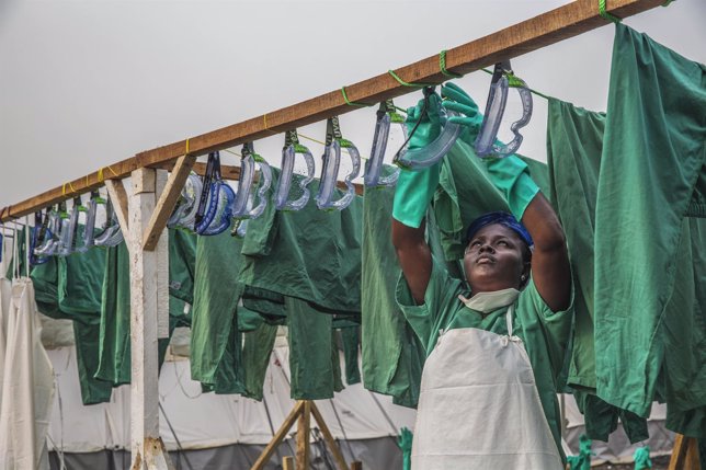 Centro de ébola de MSF en Sierra Leona