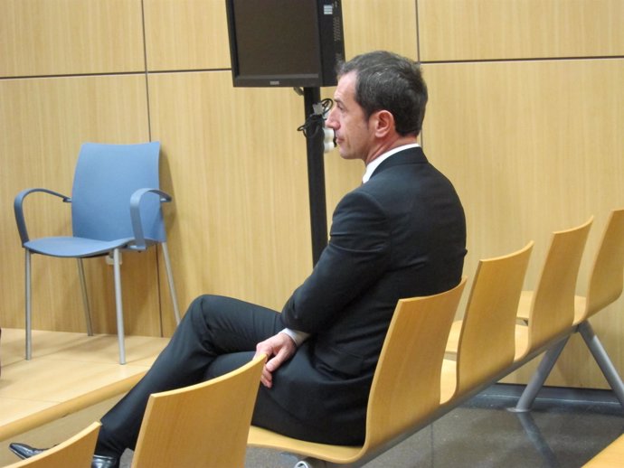 Carlos Crespo en un momento del juicio