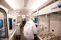 Así trabaja la Gendarmería francesa en la identificación de los cuerpos del avión siniestrado